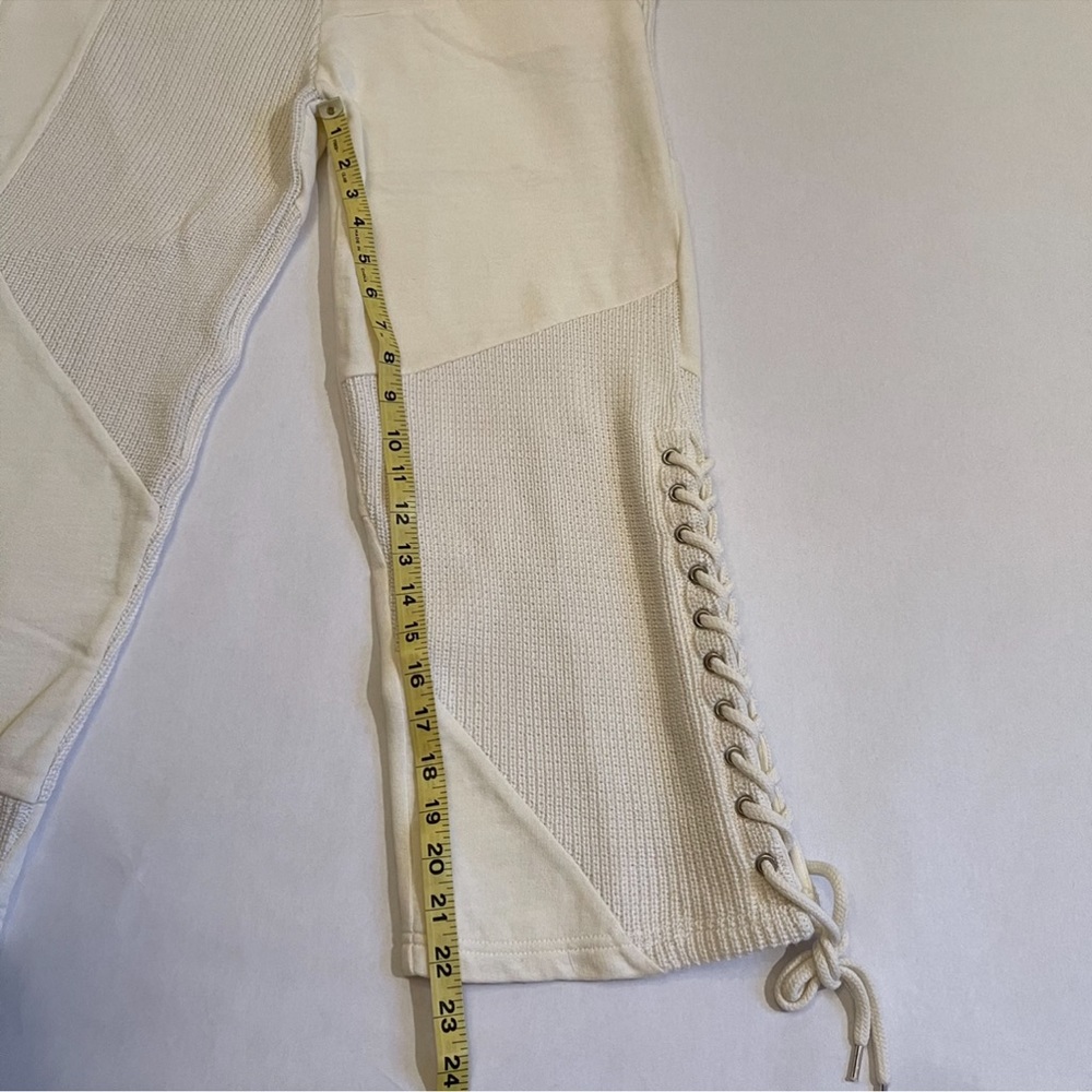 NWT McQ by Alexander McQueen Lace Up Paneled Pants - Picture 8 of 15